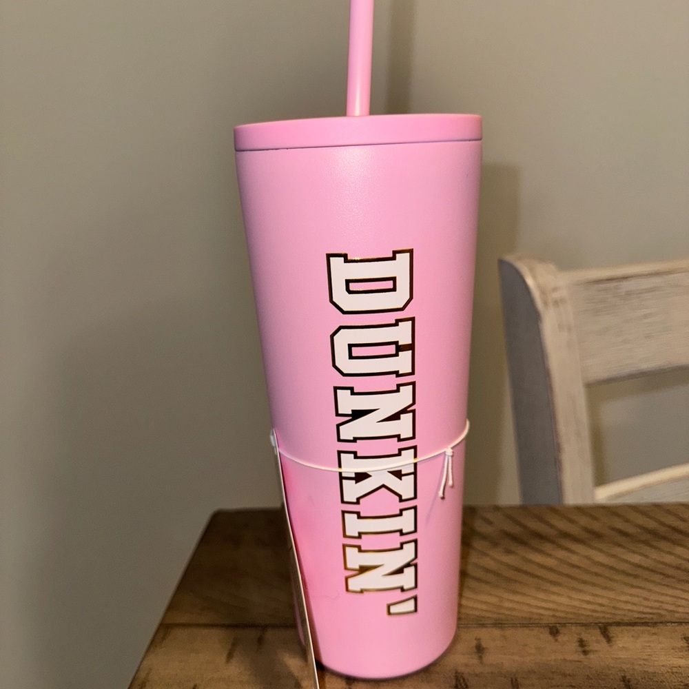 Stoney Clover Lane x Dunkin Summer Pink Tumbler